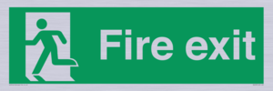 Final fire exit